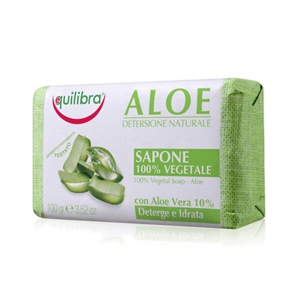 Equilibra %10 Aloe Vera İçerikli Natural Sabun 100 gr